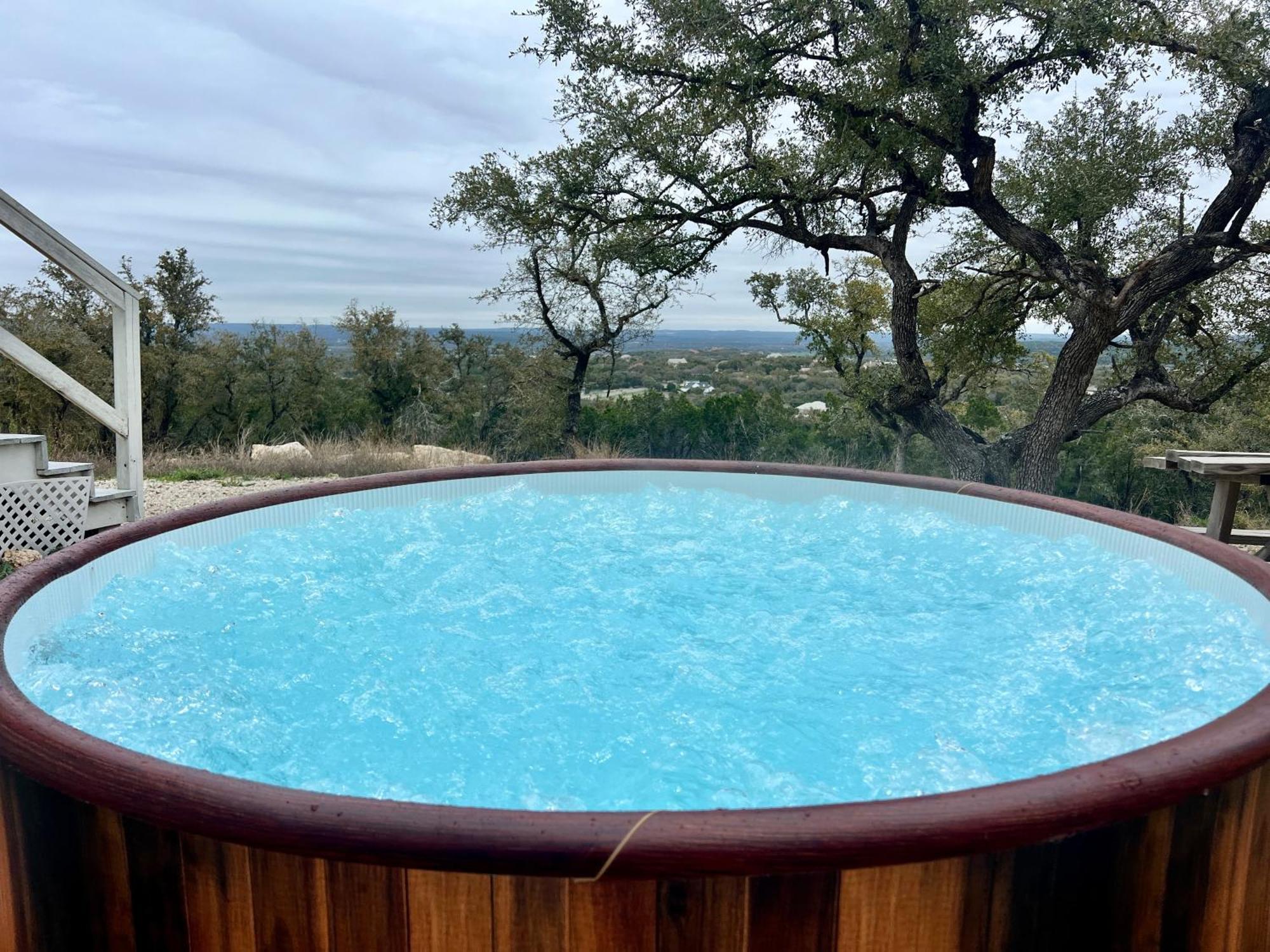 Вілла The Perch- Texas Tiny Haus With Amazing Views Spring Branch Екстер'єр фото